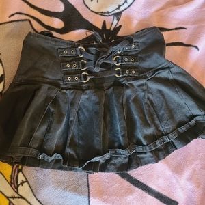 COPY - Black Royal Bones Skirt